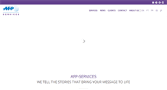 Desktop Screenshot of afp-services.com