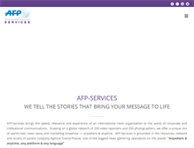 Tablet Screenshot of afp-services.com